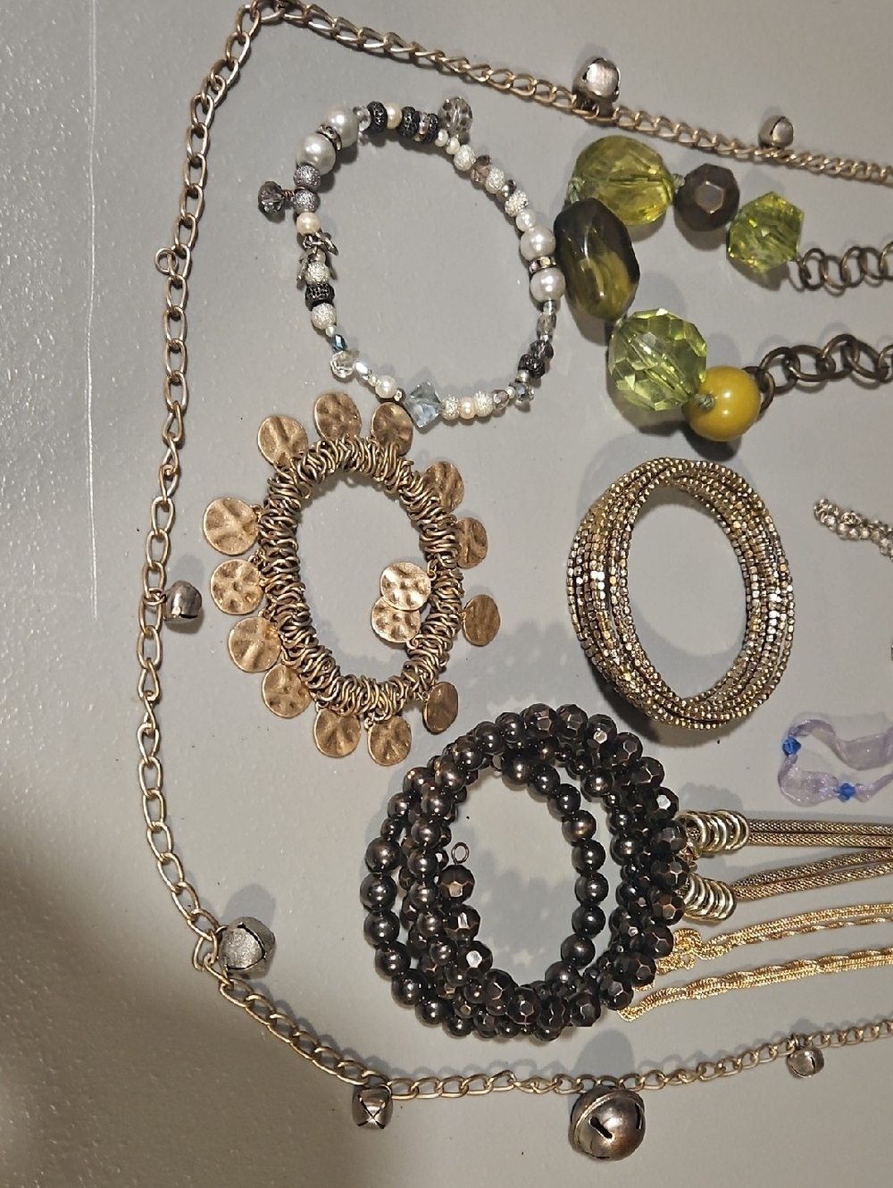 Mixed Metal Wearable Craft Lot. - Picture 4 of 4
